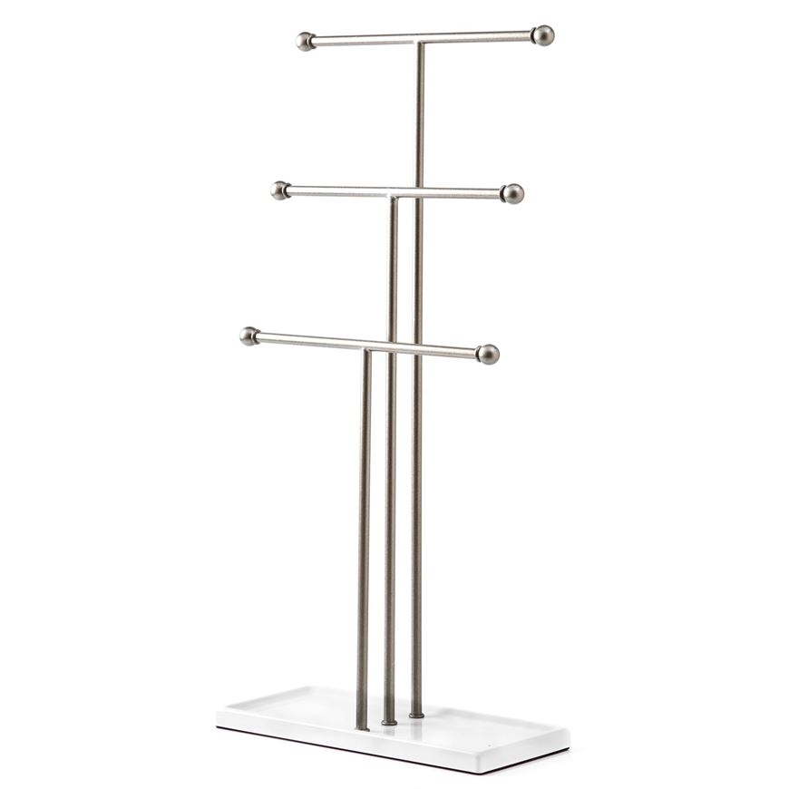 Picture of TRIGEM jewellery stand nickel/white