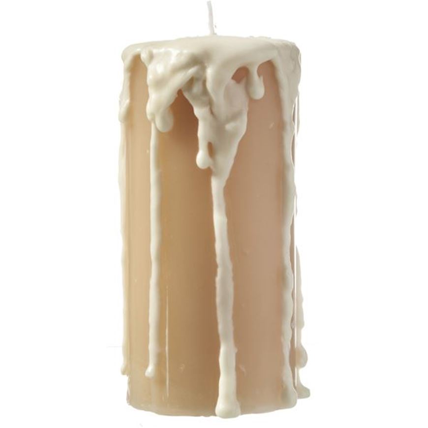 Picture of FROTH pillar candle 10x17 cream