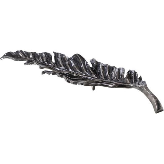 Picture of GALE leaf decoration 17x63 nickel