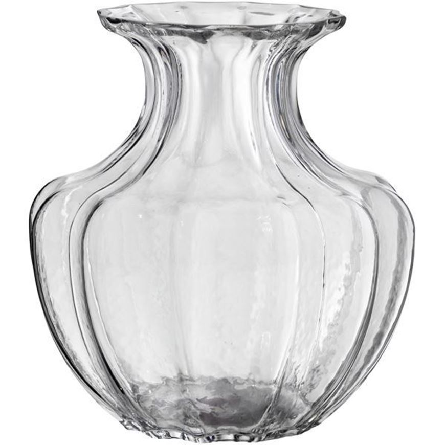 GIANNE vase h22cm clear