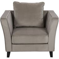 LOOS chair microfibre taupe