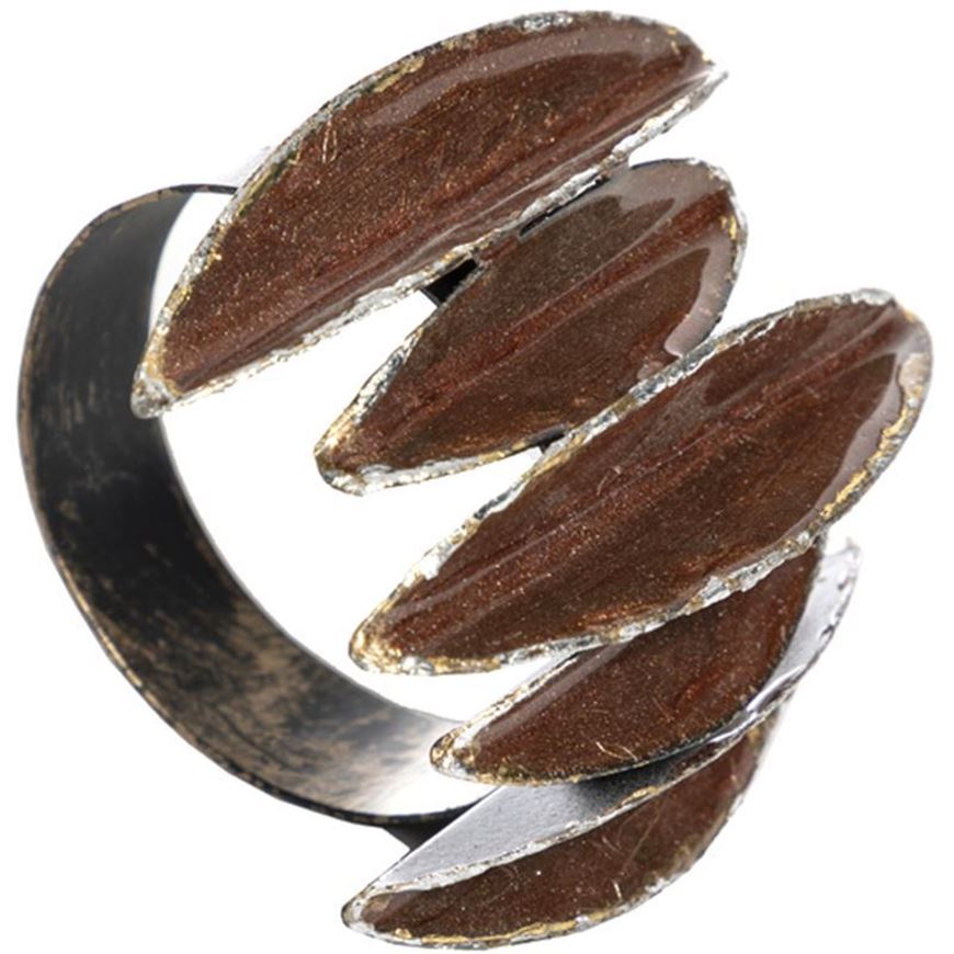 AUBRIE napkin ring brown