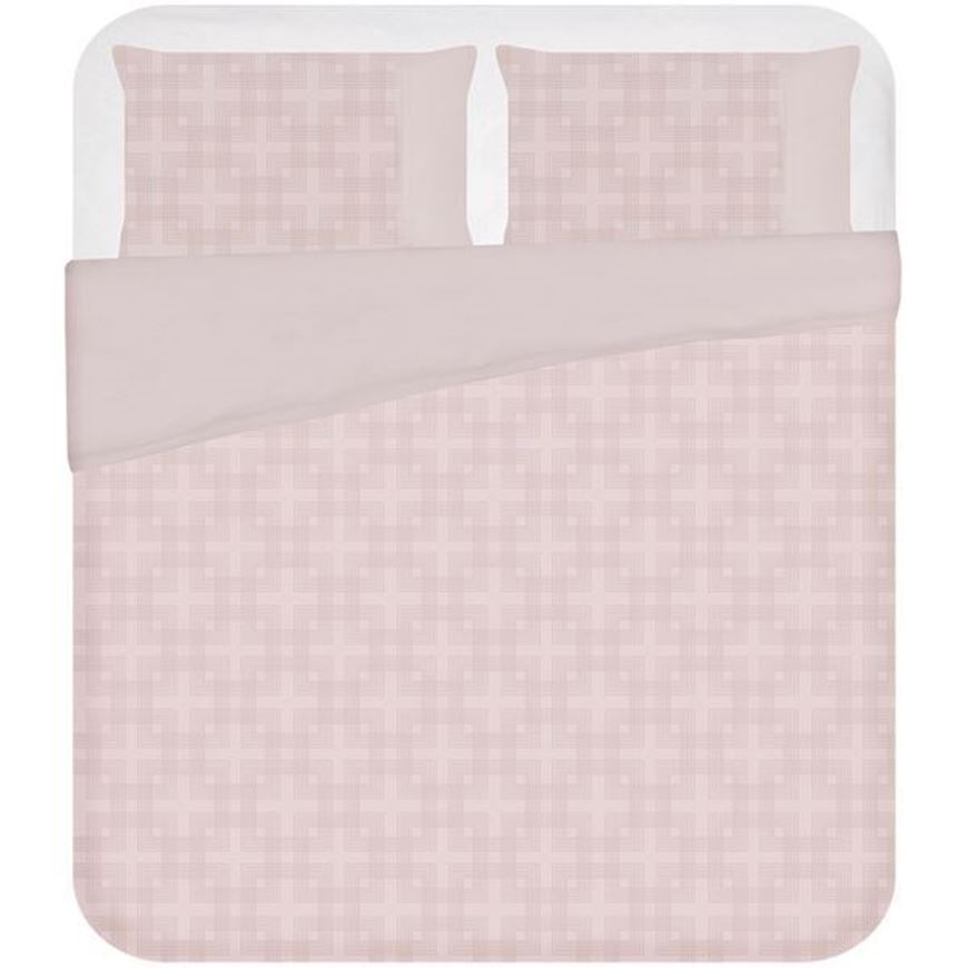 ADLEY duvet cover set of 3 pink