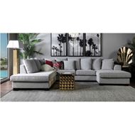 KINGSTON sofa U shape Left grey