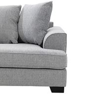 KINGSTON sofa 2.5 + chaise lounge Left grey