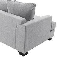 KINGSTON sofa 2.5 + chaise lounge Right grey