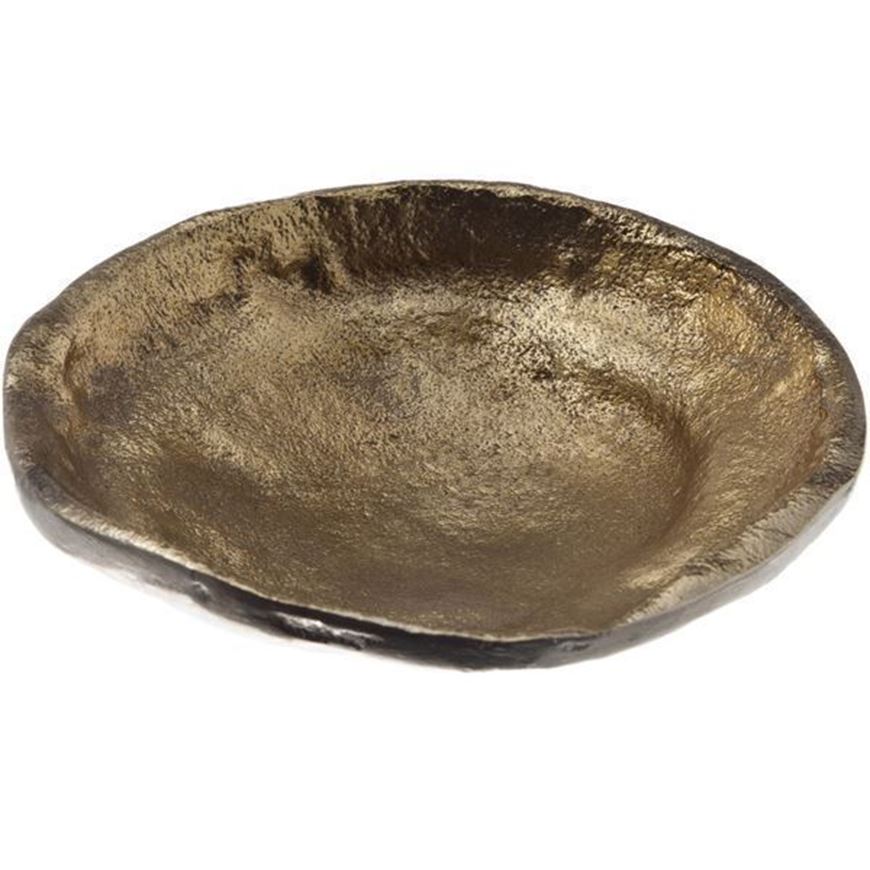 LAVA dish d13cm gold/silver