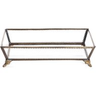 HARSH tray 28x14 clear/gold