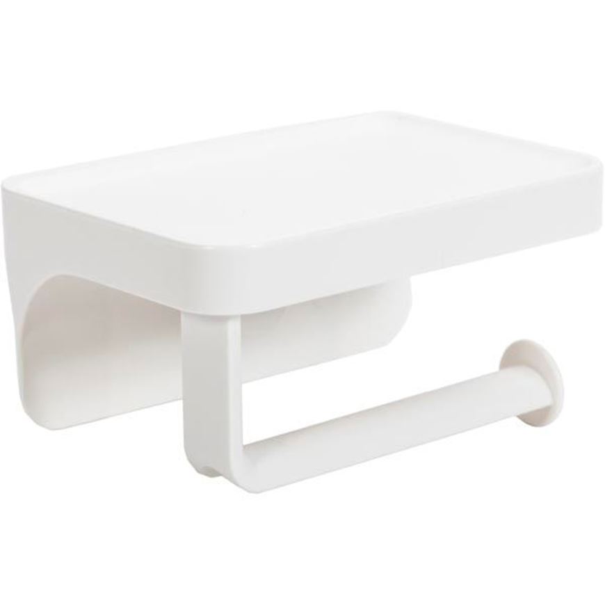 FLEX sure-lock toilet paper holder with stand white
