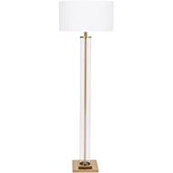 POST floor lamp h179cm white/brass
