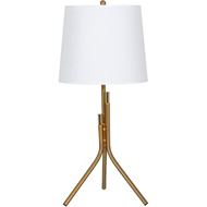 KOMU table lamp h70cm white/brass