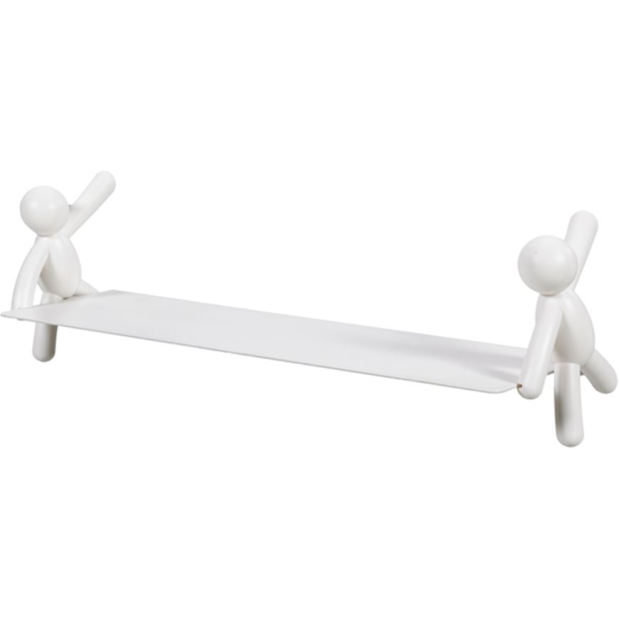 Picture of BUDDY wall shelf 46x14 white