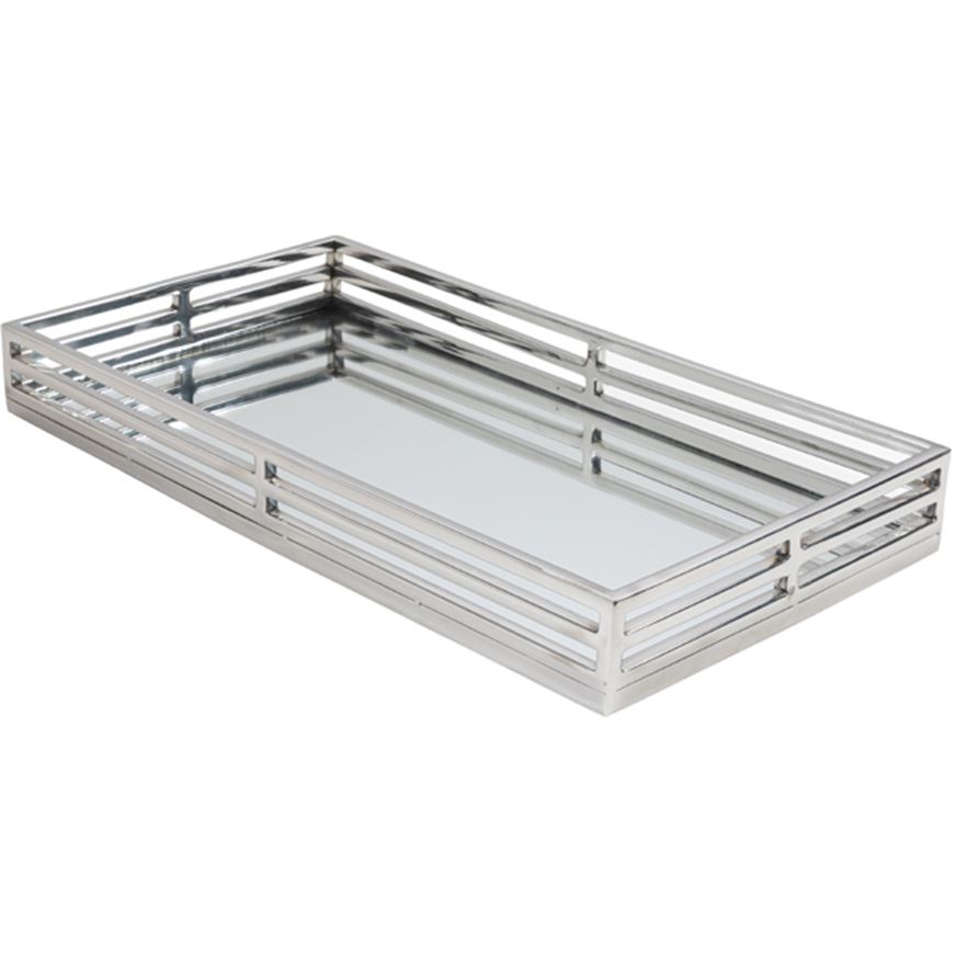 Picture of JOLIE tray 55x30 nickel/clear