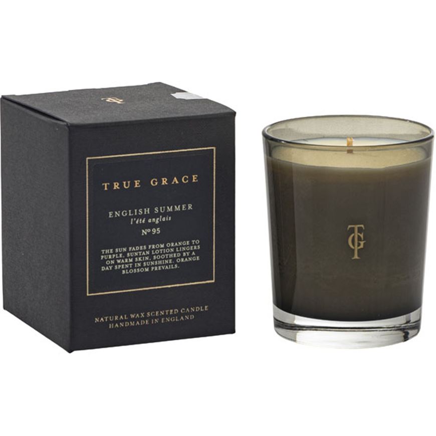 Picture of ENGLISH SUMMER candle small black