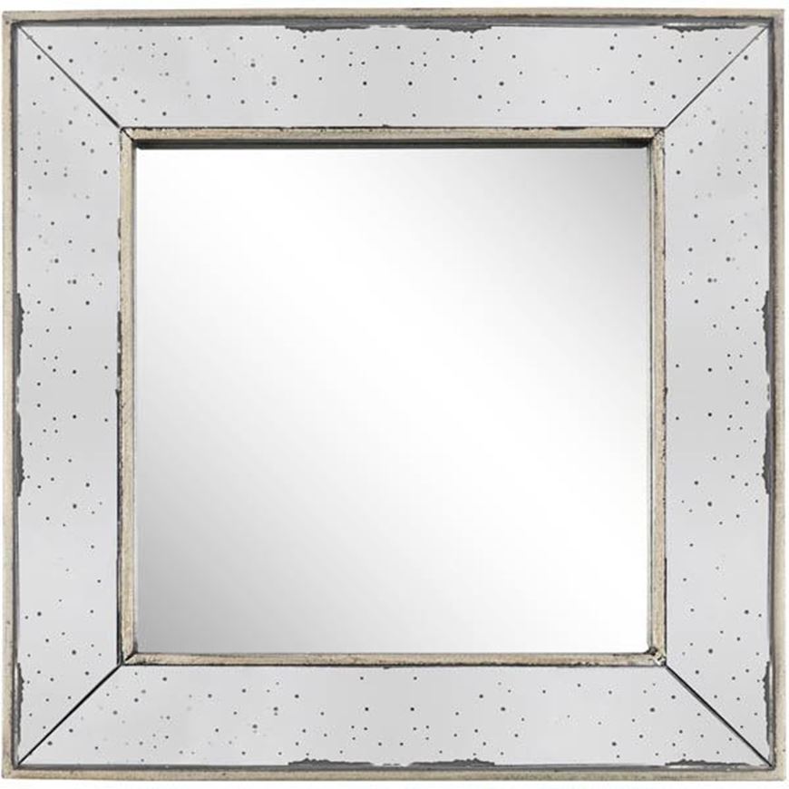 FROST mirror 46x46 silver