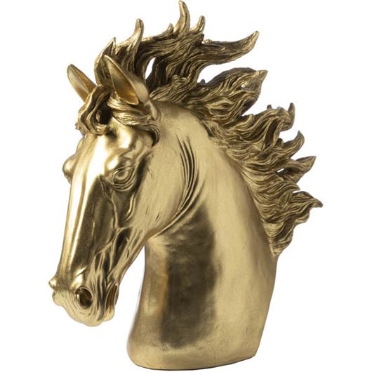 Picture of ARDUS horse decoration h71cm gold