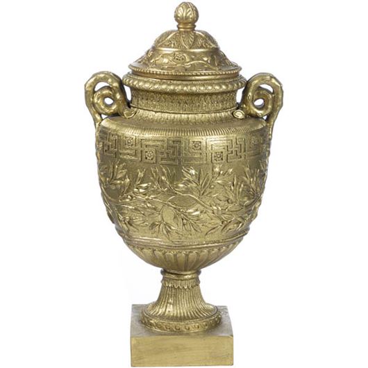 Picture of ACACIUS jar with lid h63cm gold
