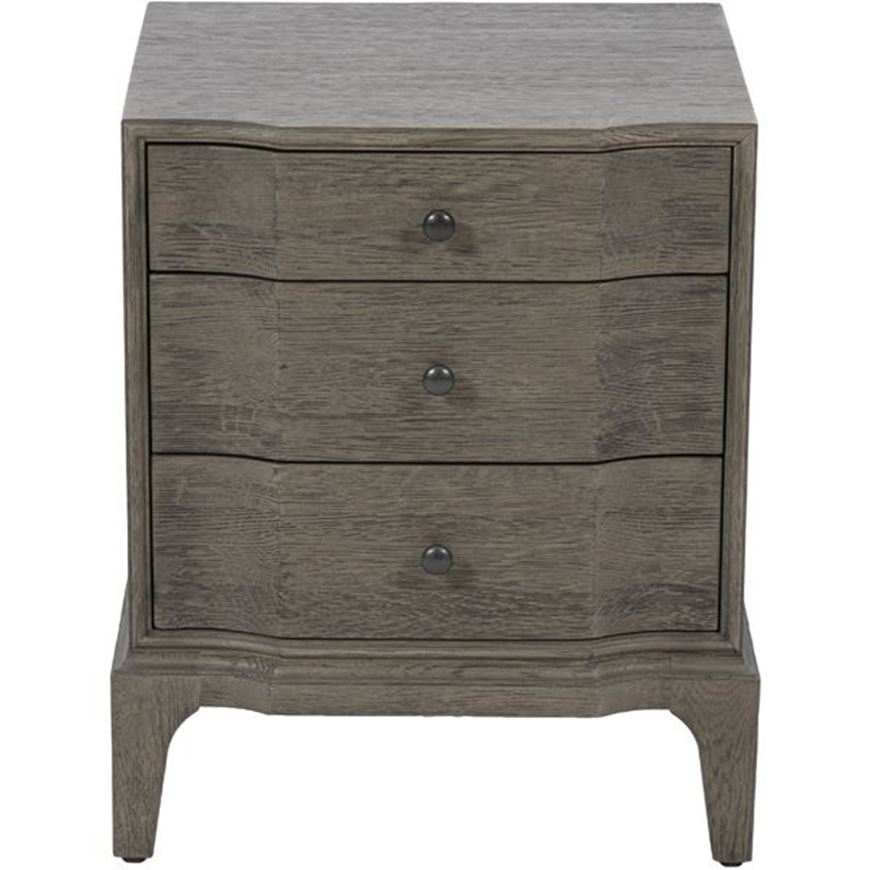 TRAIL bedside table grey
