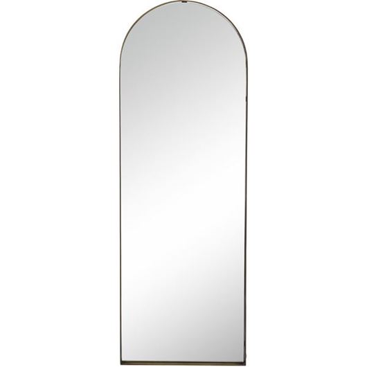 ARCH mirror 152x50 brass