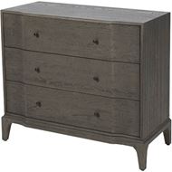 TRAIL chest 3 drawers grey