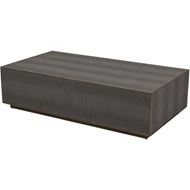 CLAUDE coffee table 150x80 grey/brass