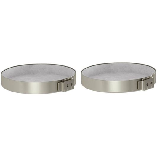 Picture of PERCH wall shelf 16x15 set of 2 nickel