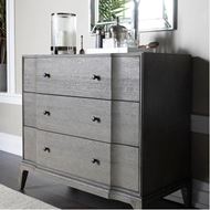 TRAIL chest 3 drawers grey