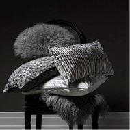 XIA cushion d40cm grey