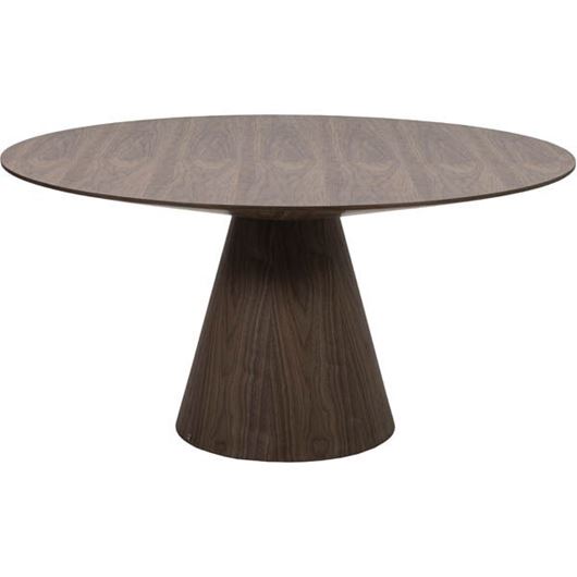 RIO dining table d150cm brown