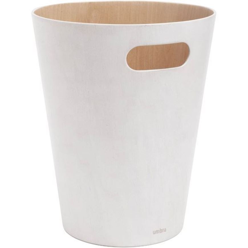 Picture of WOODROW waste can white