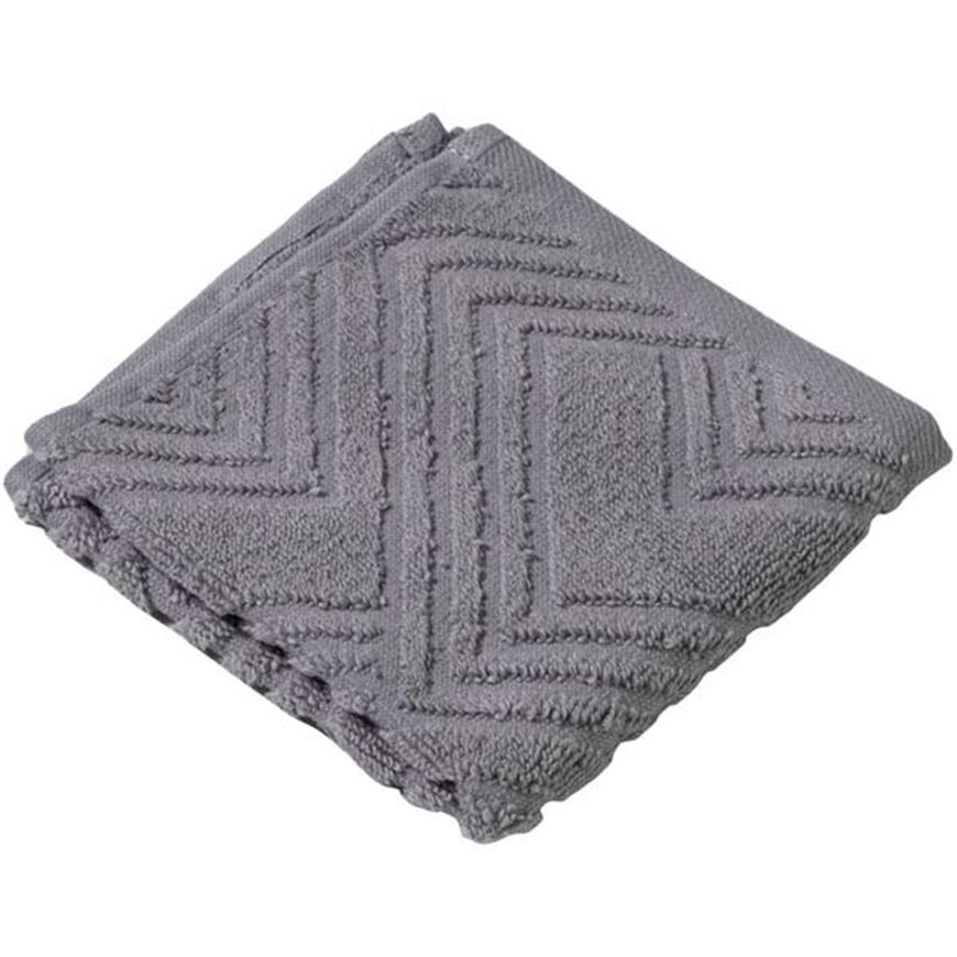 ANATOLIA face towel 30x30 dark grey