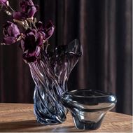 BRIDGIT vase h27cm purple