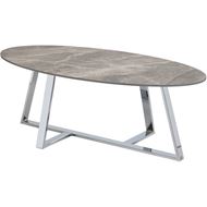MENZA coffee table 130x65 grey