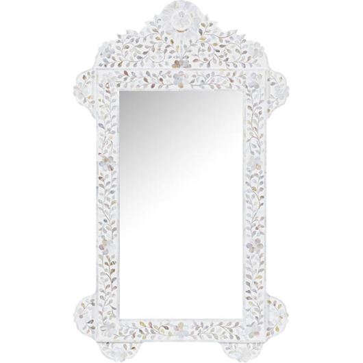 Picture of FLEUR mirror 120x70 white