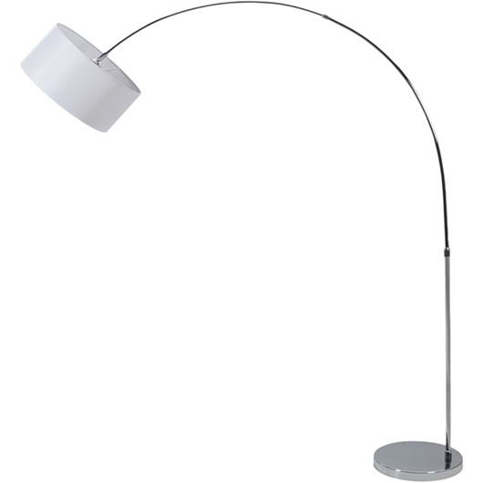 Picture of VIBRANTZ floor lamp h170cm white/chrome