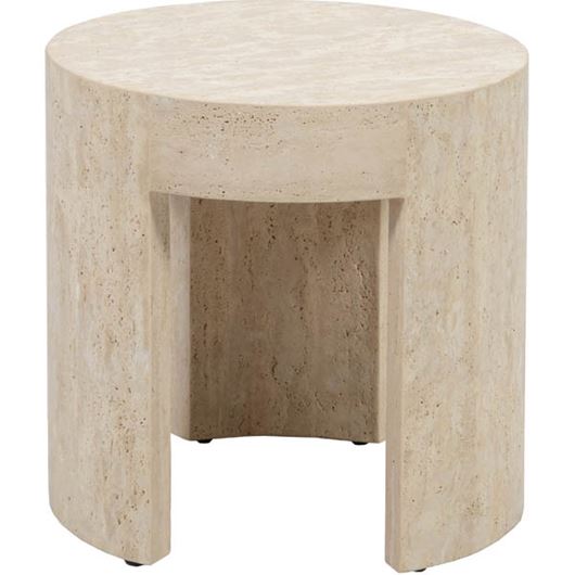 Picture of DESERT side table d50cm natural
