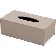 SHAGREEN tissue box 14x25 taupe