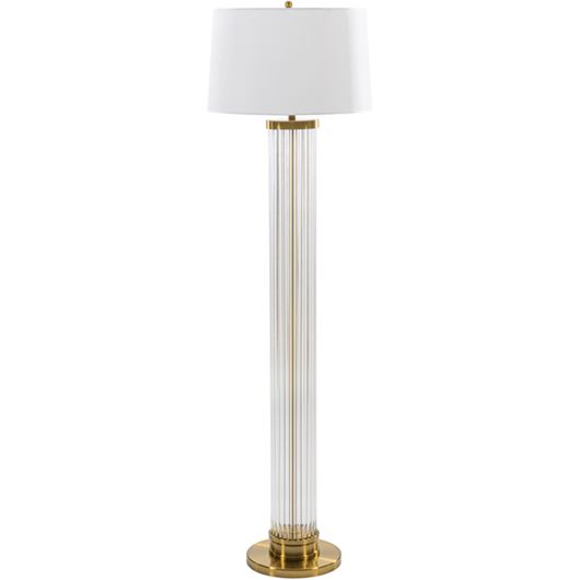 Picture of CORA floor lamp h163cm white/gold