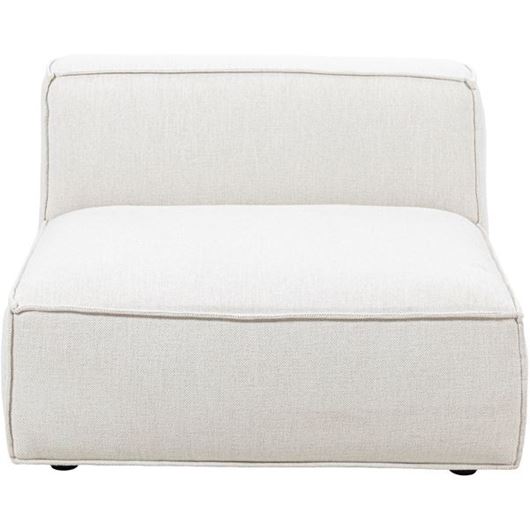 EVIA armless chair 1.5 white