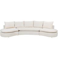FLORENCE II sofa U chaise white