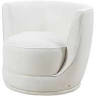 GROOVE II chair leather white
