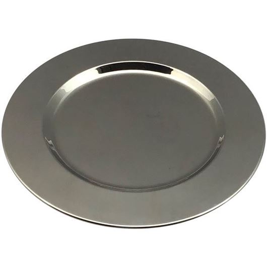 ADONI charger plate nickel - dia 33cm